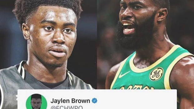 Jaylen Brown celebrates anniversary of tweet revealing awful jail