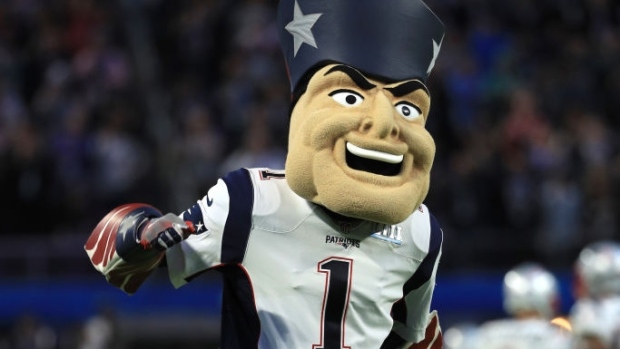 Patriots to don red jerseys, 'Pat Patriot' helmets this Sunday