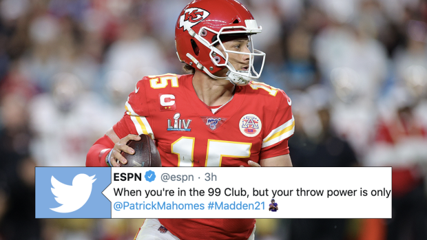 Patrick Mahomes makes the Madden 24 '99' Club: The best rated