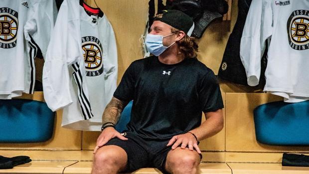 Photo via IG/davidpastrnak