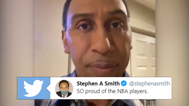 Stephen A. Smith shares powerful praise in response to NBA 