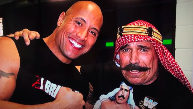 The Rock and The Iron Sheik