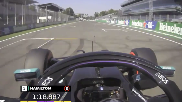 Lewis Hamilton record breaking lap