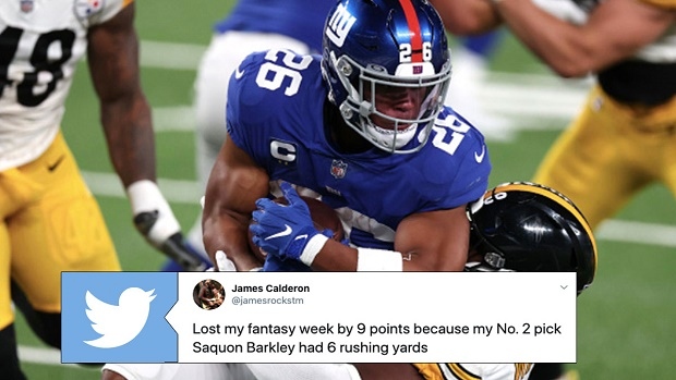 Saquon Barkley's Fantasy Owners Are SICK After He Chose Not To Score