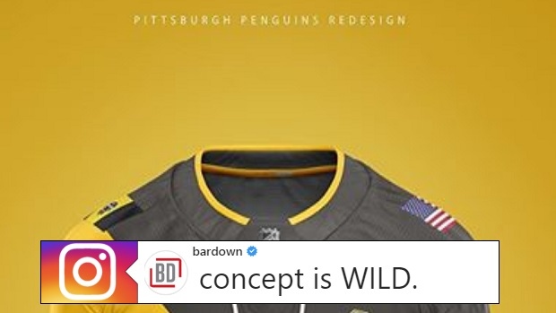 Penguins Jersey Redesign 