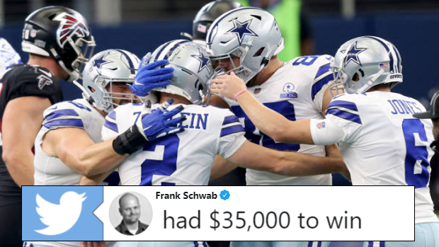 Cowboys' miraculous win over Falcons cost one unlucky bettor $35,000