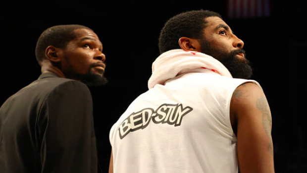 Kevin Durant and Kyrie Irving