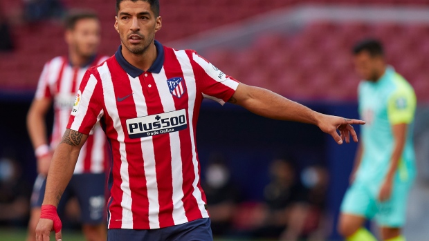 Atletico Madrid announce Luis Suarez will leave club at end of