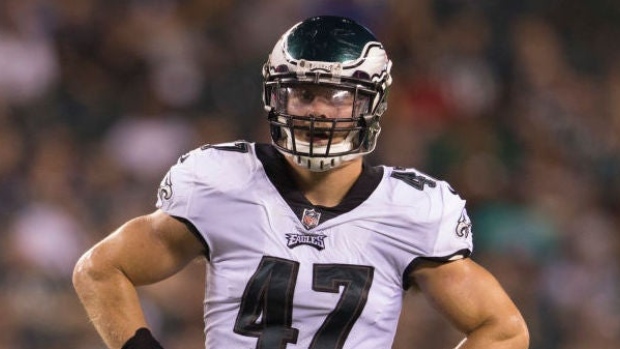 Philadelphia Eagles linebacker Nathan Gerry apologizes for racial