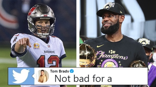 Tom Brady Hilariously Praises LeBron James on NBA Finals Win