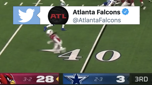 Twitter reacts to the Arizona Cardinals' dramatic 34-33 win over the  Atlanta Falcons - Revenge of the Birds