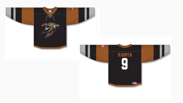 The Anaheim Ducks arrived for their game wearing District 5 Ducks jerseys -  Article - Bardown