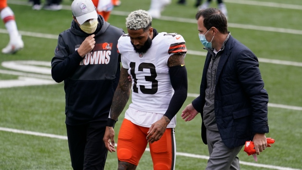 Cleveland Browns' Odell Beckham Jr. ready to run, backs off 2020 vow