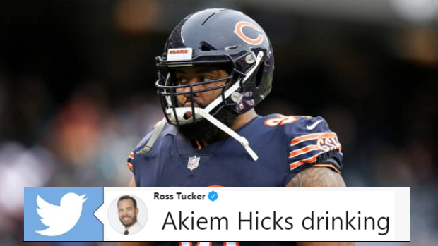 Yes, Chicago Bears DE Akiem Hicks Really Did Brag About Drinking 40 Beers  In College - Here's The Full Story - BroBible