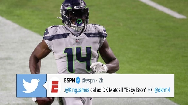 LeBron James is right: The Seahawks' DK Metcalf is just different