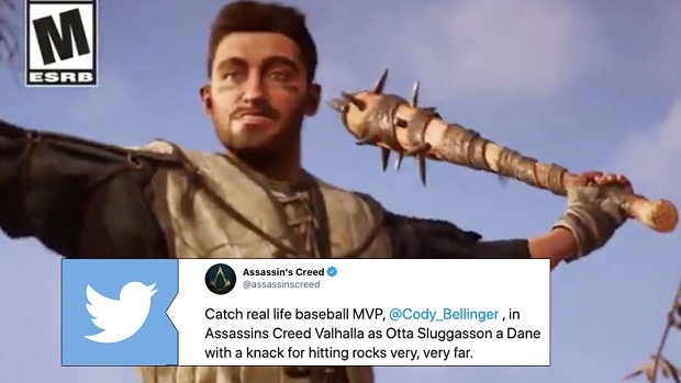 Dodgers' Bellinger appearing in 'Assassin's Creed Valhalla