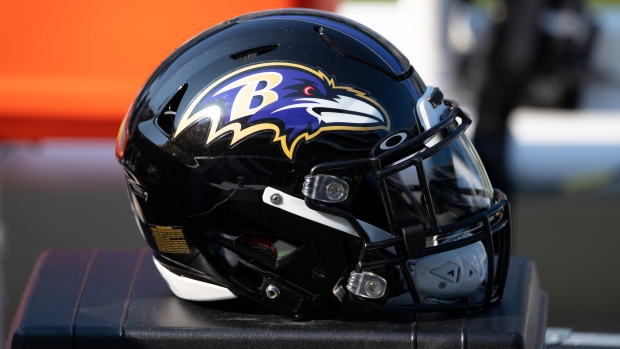 Baltimore Ravens helmet