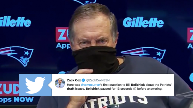 Bill Belichick sidesteps awkward question after Patriots got blown out by  Bills 