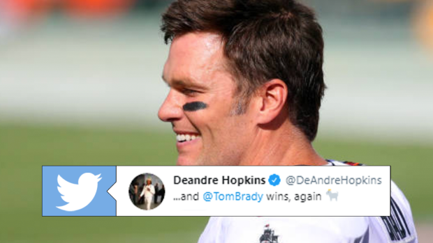 Tom Brady wins DeAndre Hopkins meme contest on Twitter