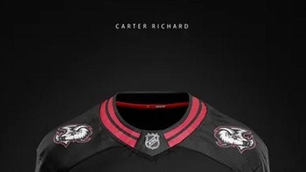 The first look at Sabres' black and red throwback jersey that has fans  buzzing