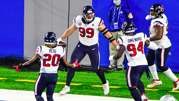 Texans' J.J. Watt: 3rd-heaviest NFL player to score TD on Thanksgiving