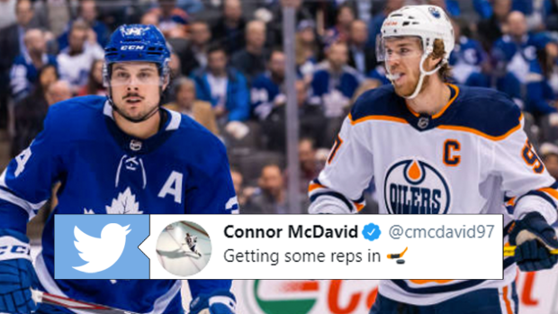 McDavid and Matthews are working out together, and it's clear they ...