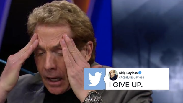 Skip Bayless posts awkward video as Cardinals upset Cowboys