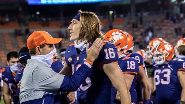 Trevor Lawrence Pays Up On Clemson Bet, Wears All Georgia Gear