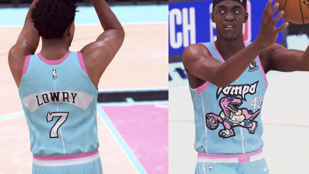 Raptors concept jersey