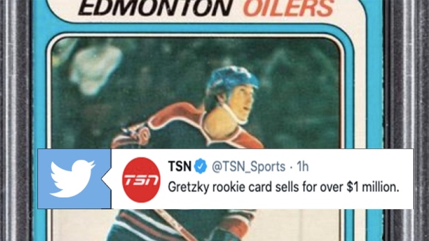Wayne Gretzky Rookie Card Sells For $1.29 Million