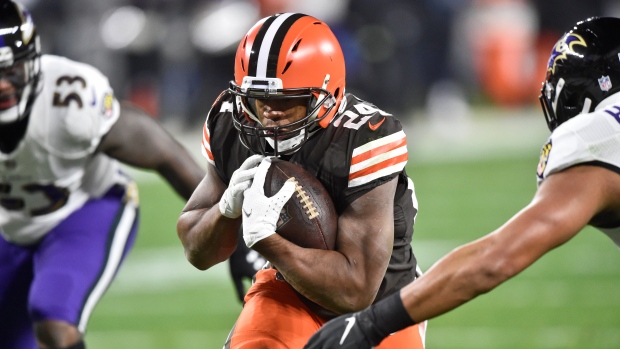 Browns RB Nick Chubb believes his late TD 'cost us the game' in last-minute  loss to Jets