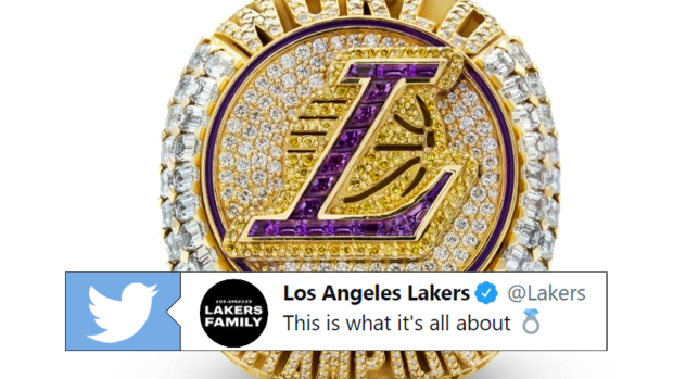 Los Angeles Lakers Championship Ring