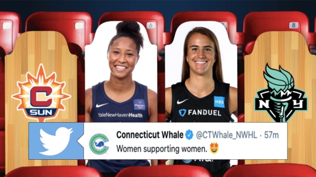 Photo via @CTWhale_NWHL