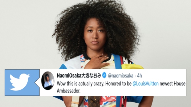 NAOMI OSAKA is the New Brand Ambassador of LOUIS VUITTON