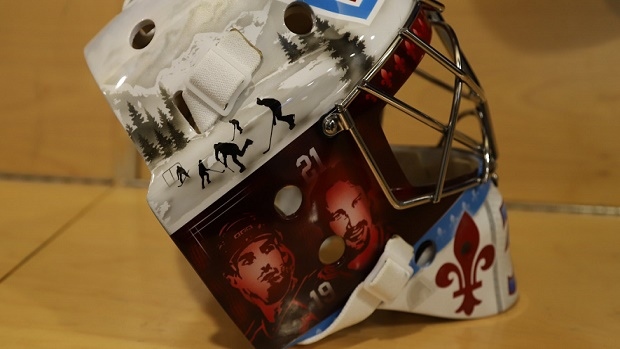 Goalie Gear Nerd on X: Pavel Francouz's Reverse Retro @Avalanche mask  (painted by @Koraldesign) pays tribute to legendary players of both the Avs  (Sakic and Forsberg) and the Nordiques (the Statsny brothers).