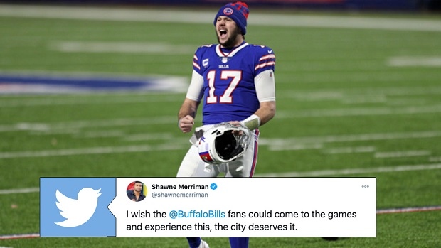 Josh Allen's tweet causes frenzy during AFC championship