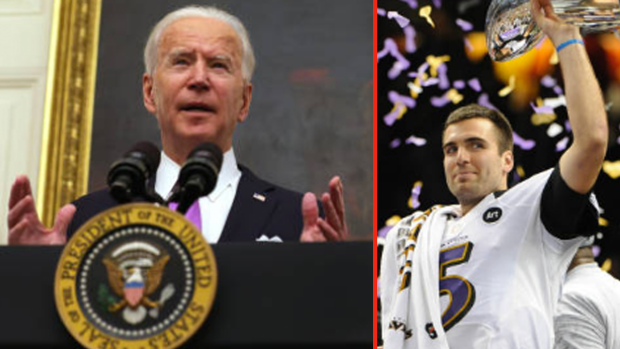 super bowl winning qb and president