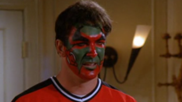 Seinfeld character David Puddy, played by Patrick Warburton