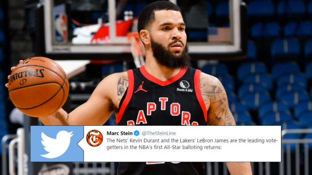 Raptors Fans Aren T Happy After Seeing The First Return From All Star Voting Article Bardown