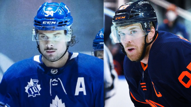 Is the Hart Trophy discussion simply becoming McDavid vs. Matthews ...