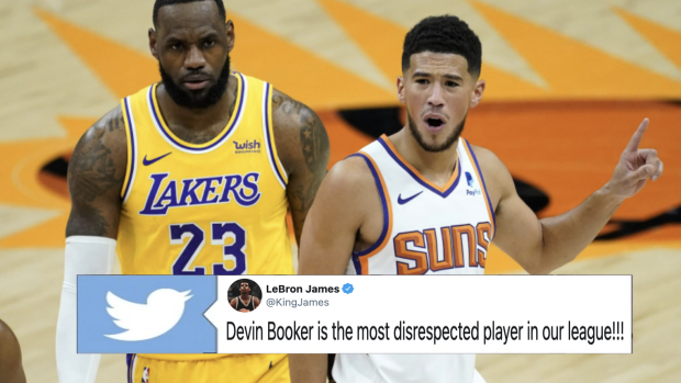 LeBron James, Devin Booker