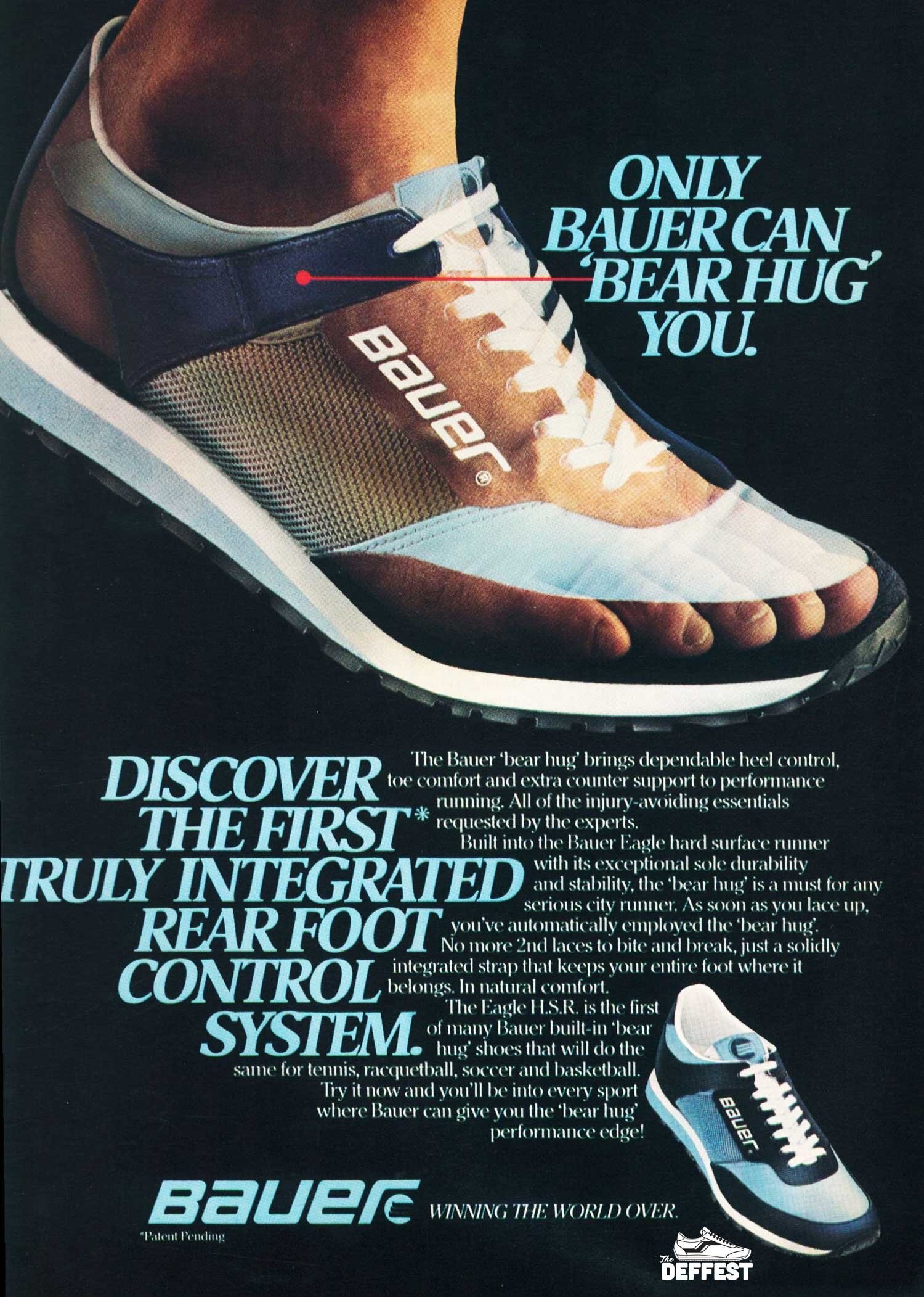 These vintage Bauer sneaker ads are incredible - Article - Bardown