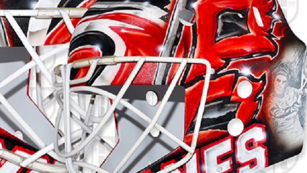 Petr Mrazek Included Roger Federer Charles Leclerc On His New Canes Mask Article Bardown