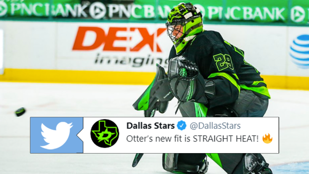 Twitter reacts to Dallas Stars' new neon green 'Blackout' jerseys 