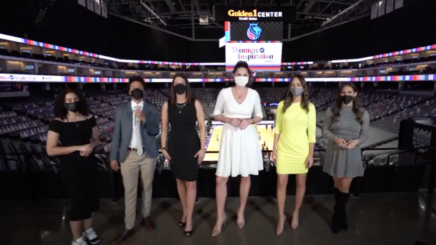 Sacramento Kings all women, non-binary broadcast