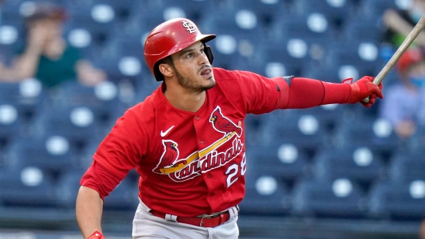 Nolan Arenado talks after Cardinals sweep Rockies 