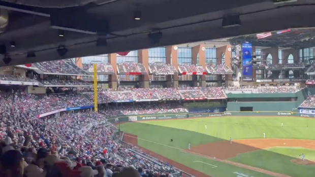 Rangers fans get their first taste of Globe Life Field Monday with