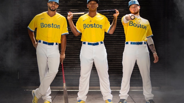 Boston Red Sox 'push the envelope' with marathon-inspired blue