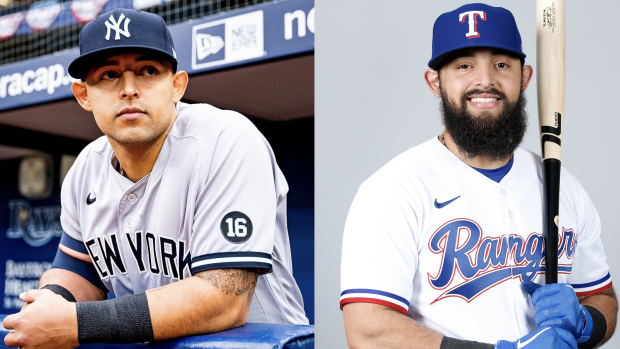 Rougned Odor in a Yankees jersey : r/baseball