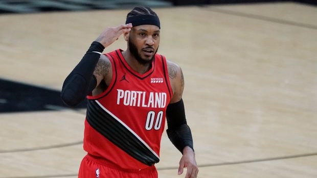 portland trail blazers carmelo anthony